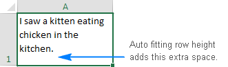 Excel AutoFit no funciona
