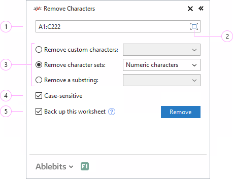 Cómo eliminar caracteres en Excel.