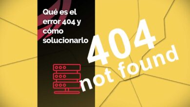 Photo of ¿Qué es un error 404 y cómo solucionarlo o personalizarlo en tu página web?